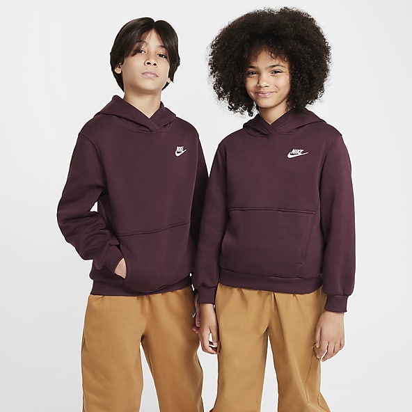 Red Hoodies Pullovers. Nike